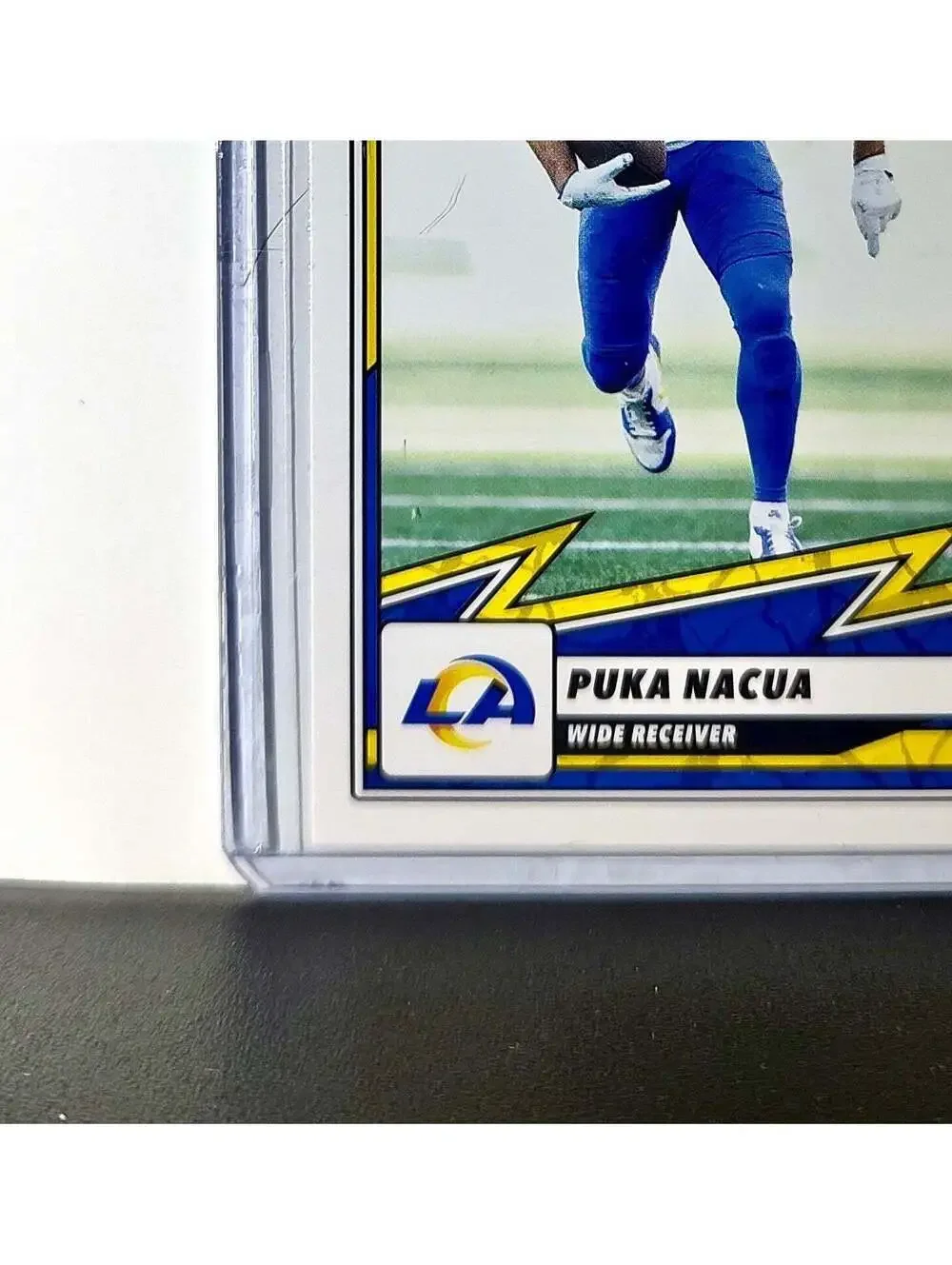 Puka Nacua 2025 Panini NFL #19 Sticker Card Los Angeles Rams